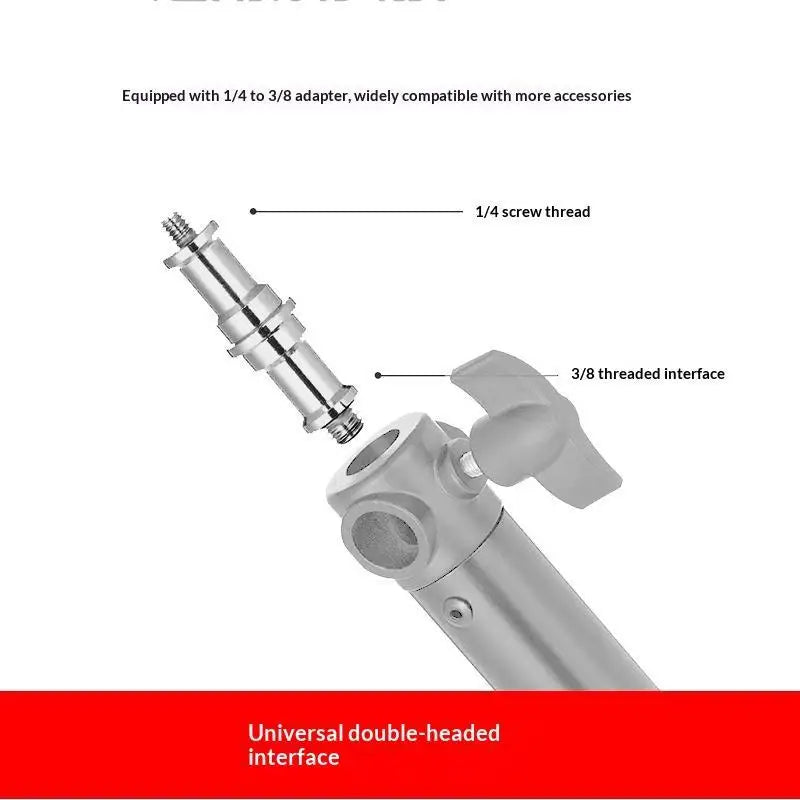 1/4 to 3/8 Double Head Screw Adapter | Camera Tripod Thread