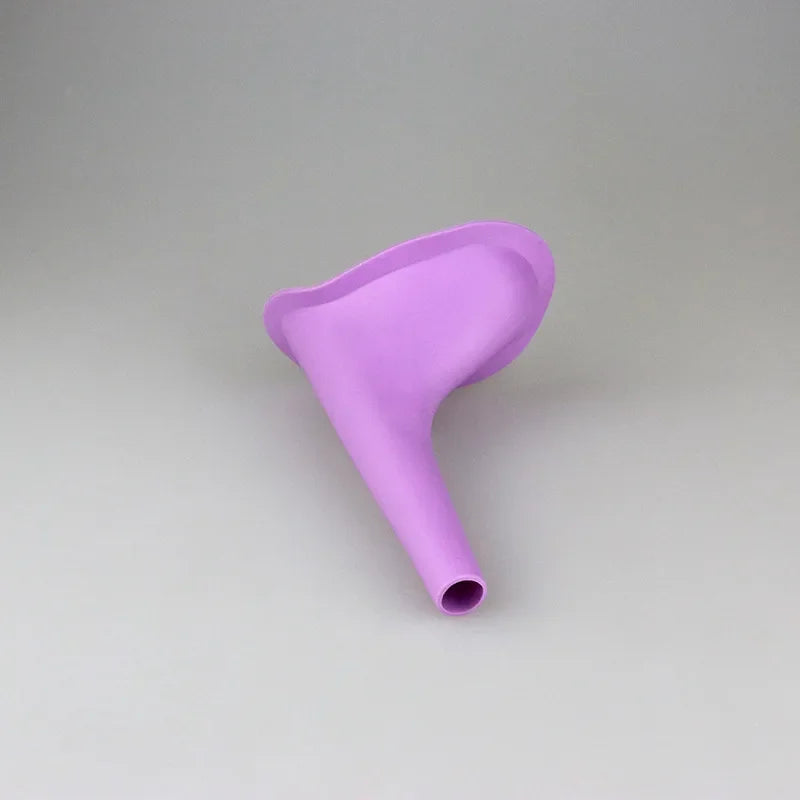Portable Female Urinal – Silicone Stand Up & Pee Travel Funnel