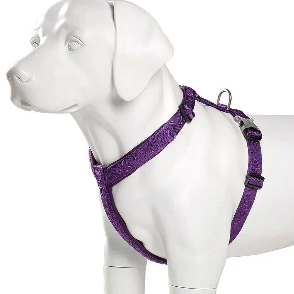TRUELOVE Pet Hairy Usag Premium Trail Runner No-Pull Dog Harness 3M Reflective Straps Dog Ultra Comfortable Cross Country YH1801 Peaceful Pleasures Health and Wellness Purple XL China Mainland