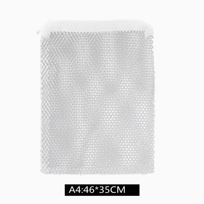 5-Pack Reusable Aquarium Filter Media Bags with Zipper