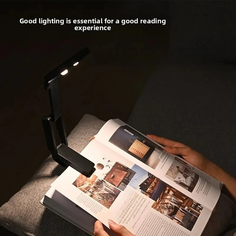 Rechargeable Clip-On Reading Light – Portable & Eye-Friendly