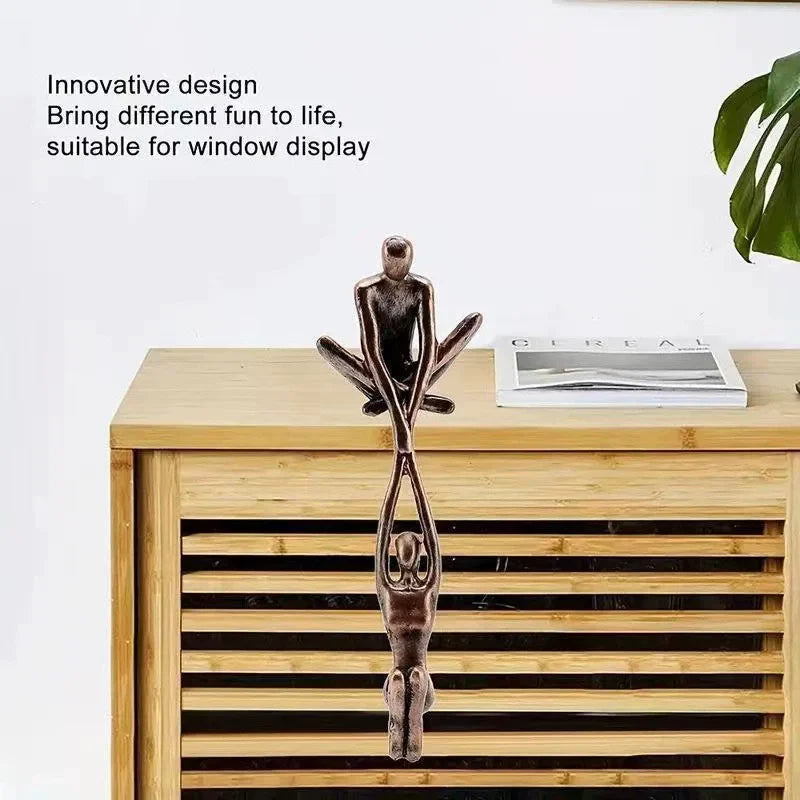 Male Female Dance Art Sculpture Abstract Lover Decoration Home