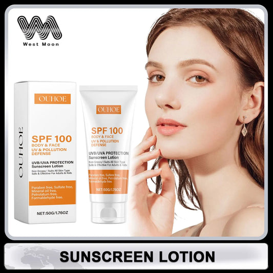 Ouhoe Sunscreen Lotion – UV Protection, Oil-Control & Hydrating Sunscreen Lotion Oasis Select Default Title