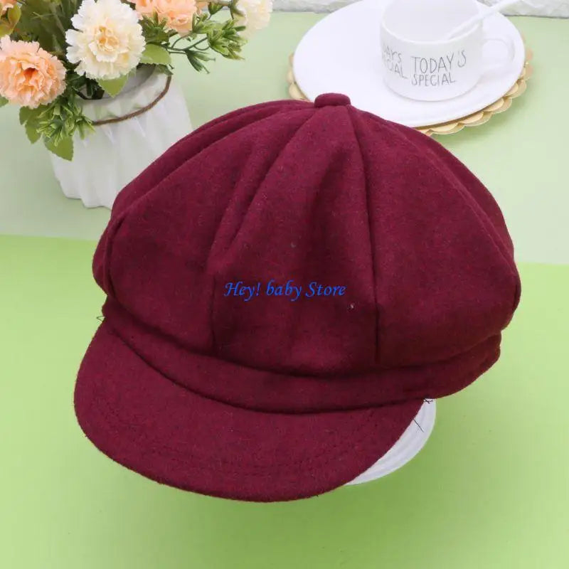 Knit Newsboy Cap for Baby & Kids | Photography Prop Hat
