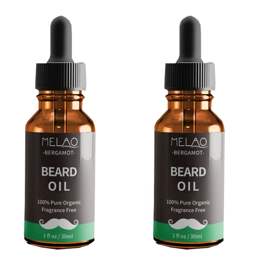 30ml Beard Growth Oil Serum For Men Beard Growth And Grooming Soften Strengthen Styling Beard Oil Beard Care Thicker Nourish Peaceful Pleasures Health and Wellness 30mlx2 pieces Other