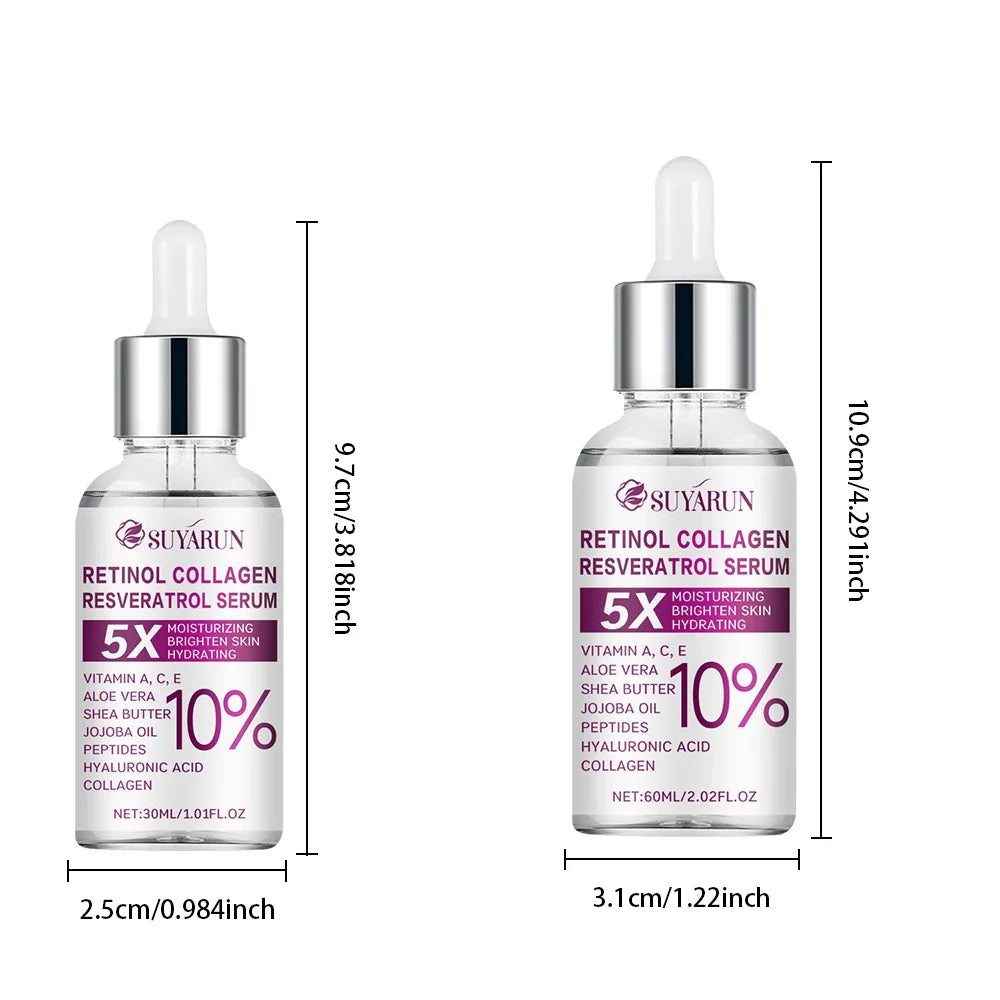 SUYARUN Retinol Resveratrol Face Serum – Brightening Anti-Aging