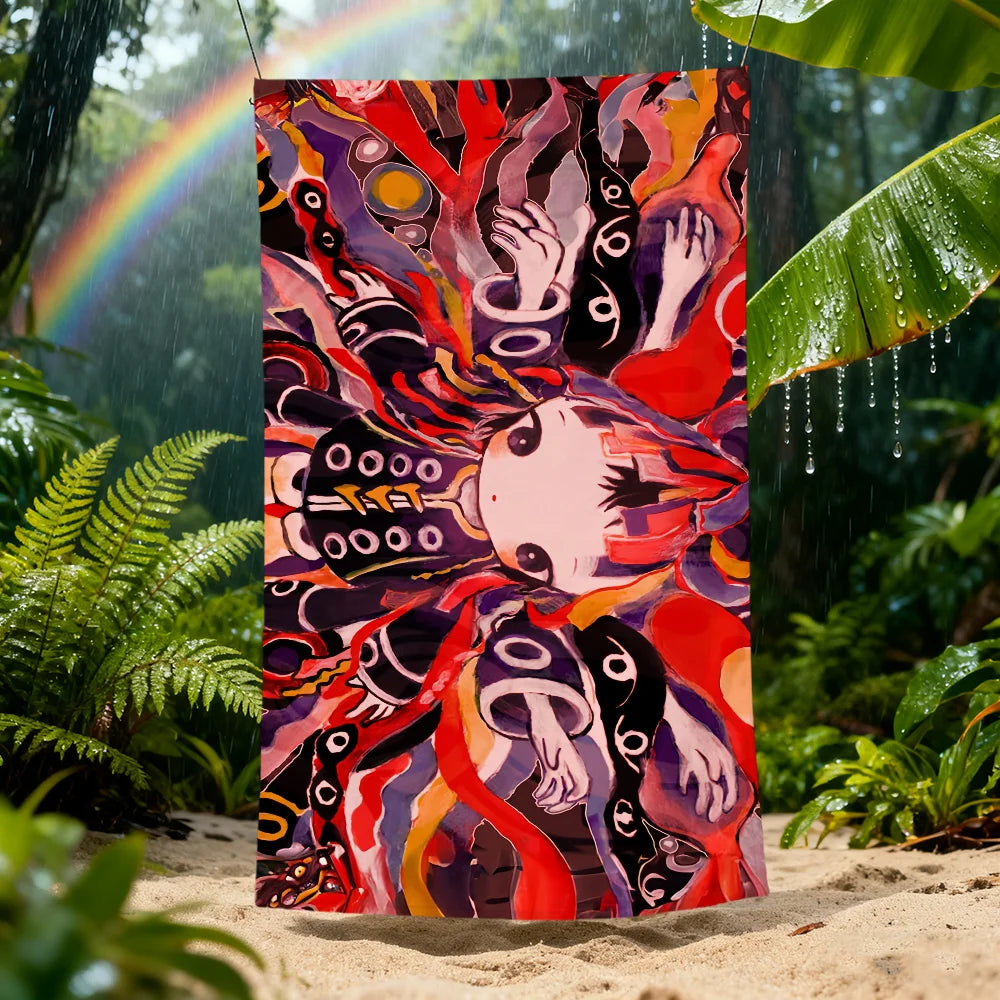Quick Dry Beach Towel – Soft, Lightweight & Absorbent | 11 Sizes Quick Dry Towel Peaceful Pleasures Health and Wellness