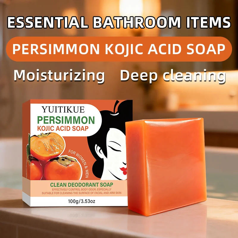 YUITIKUE Kojic Acid & Persimmon Deodorant Soap – 100g