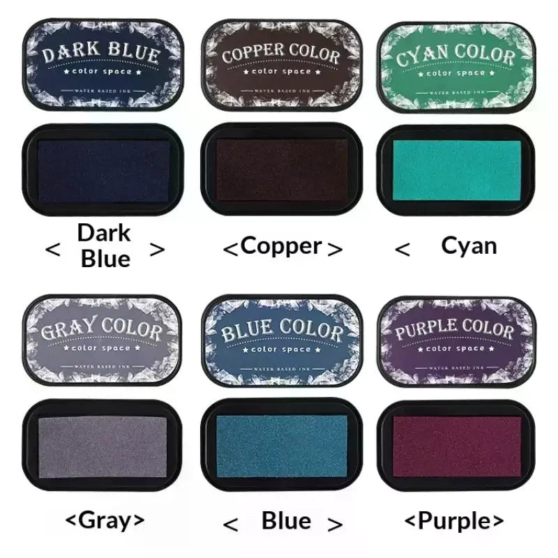 Water-Based Stamp Inkpad – Washable Sponge Pad for Art & Crafts
