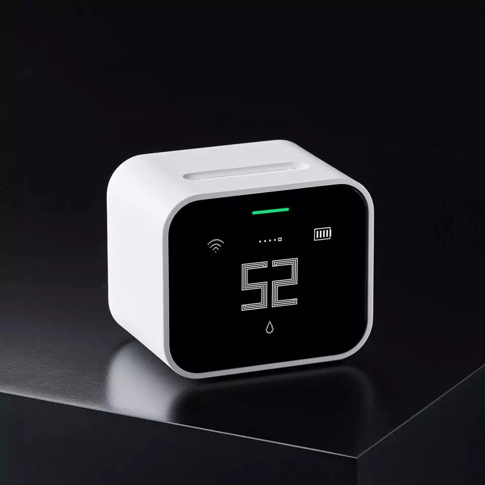Qingping Air Detector lite IPS Screen Touch Operation Pm2.5 Control Air Monitor Homekit work with Xiaomi Apple Homekit Mi home Peaceful Pleasures Health and Wellness