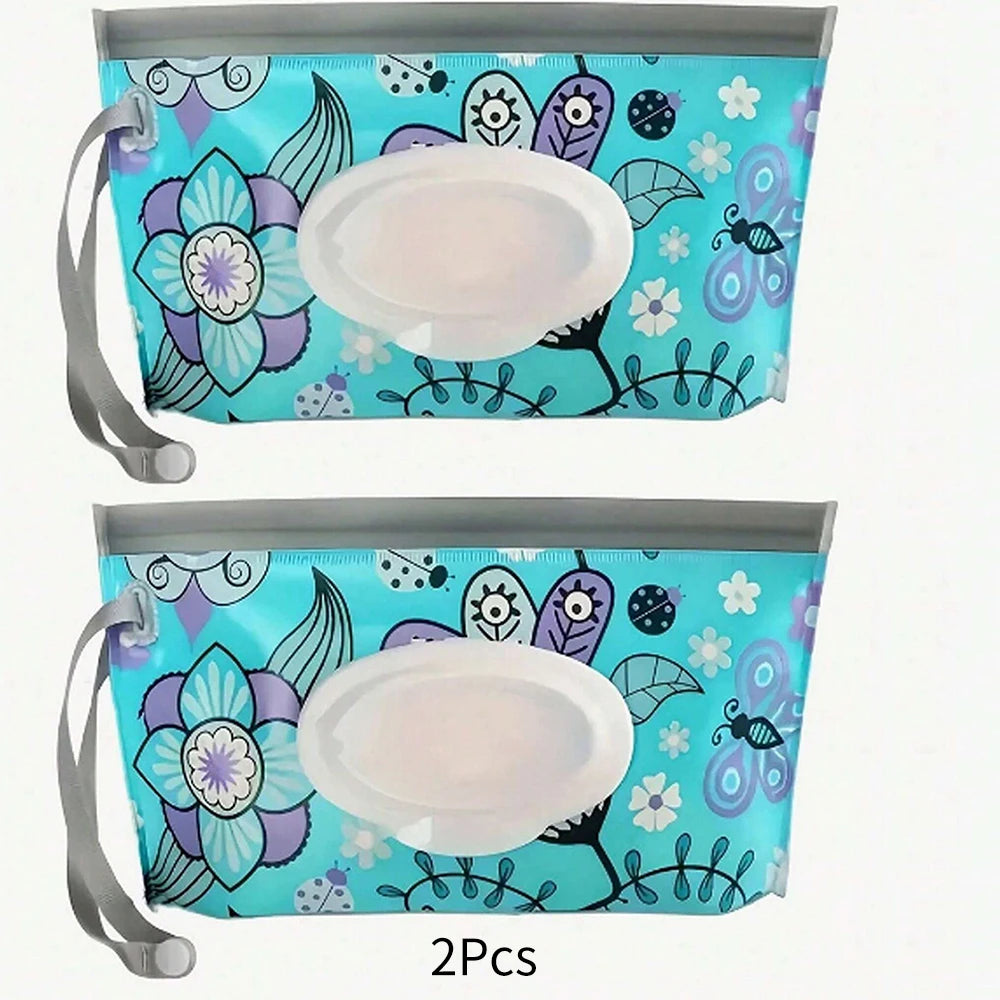 Portable Refillable Wet Wipes Dispenser Box | Baby & Travel