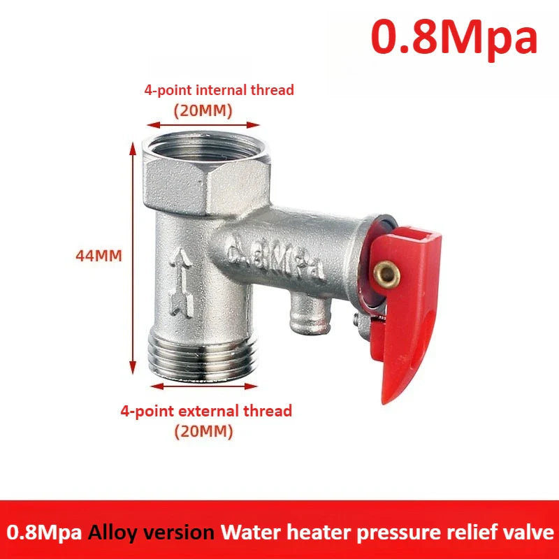 Brass Adjustable Pressure Relief Safety Valve | Water Systems