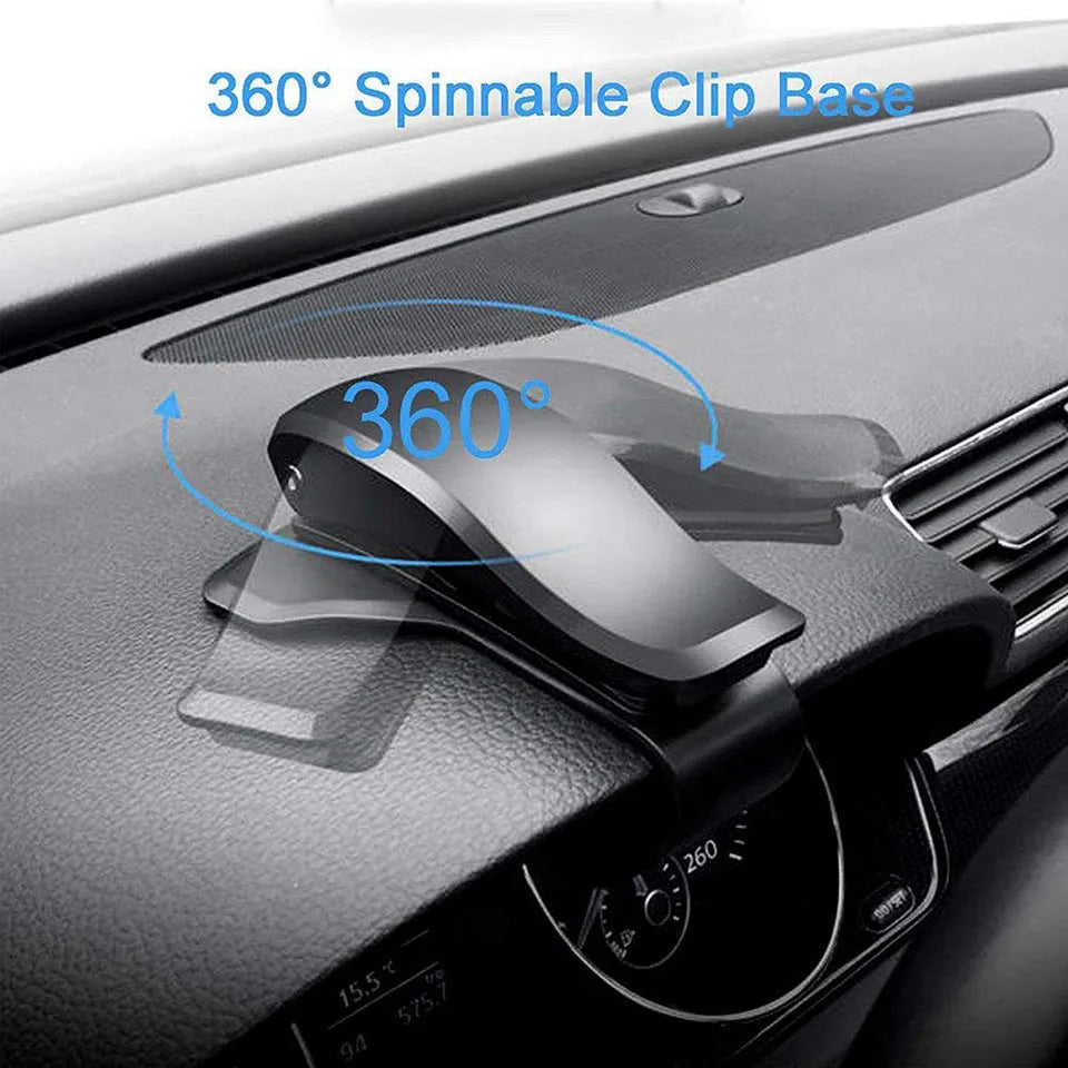 Universal Car Dashboard Phone Mount – GPS Clip Bracket Holder