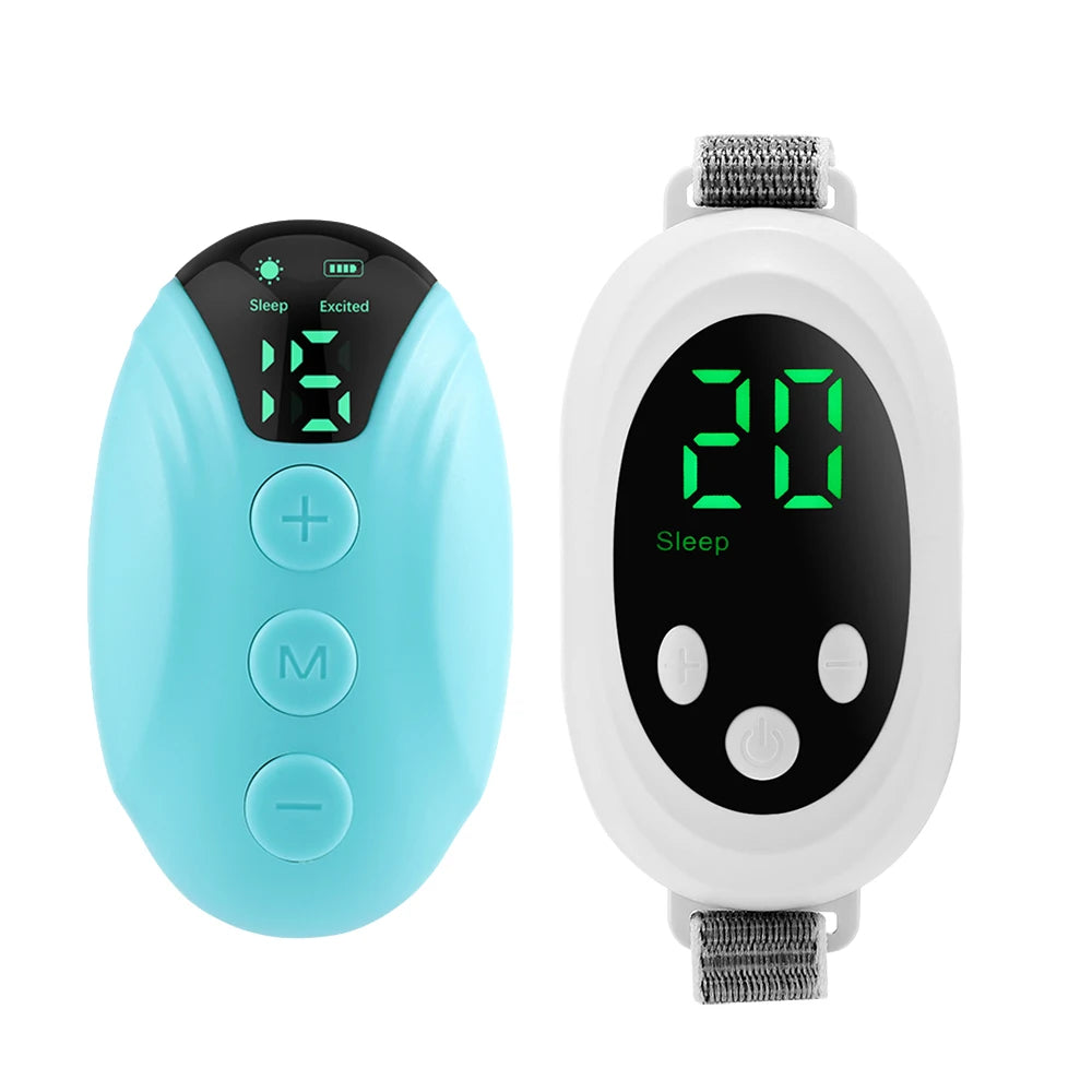 Handheld Sleep Aid Device Microcurrent Stimulator Portable Anxiety & Sleeplessness Support Device Physical Insomnia Reliever Peaceful Pleasures Health and Wellness