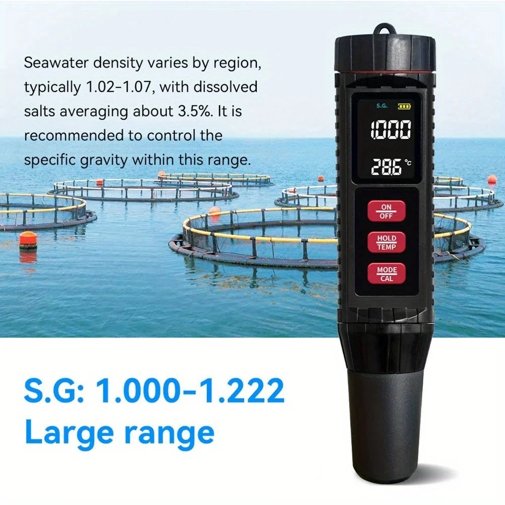 7 In1 Water Quality Testing Pen Digital TDS Meter Water Monitor for Household Drinking Water, Aquarium, Pool, Hydroponics Peaceful Pleasures Health and Wellness