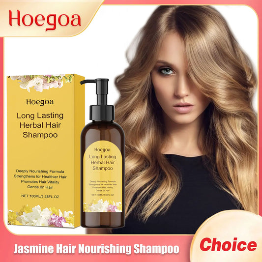 HOEGOA Jasmine Nourishing Shampoo – Oil Control & Hair Growth Nourishing Shampoo Oasis Select