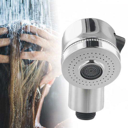 1 Shower Head Water Saving Shampoo Hair Salon Accessory Side Switch Peaceful Pleasures Health and Wellness