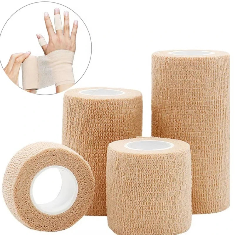 Self-adhesive Elastic Bandage Motion Non-woven Fabric Training Finger Protection Pressure Elastic Bandage Peaceful Pleasures Health and Wellness