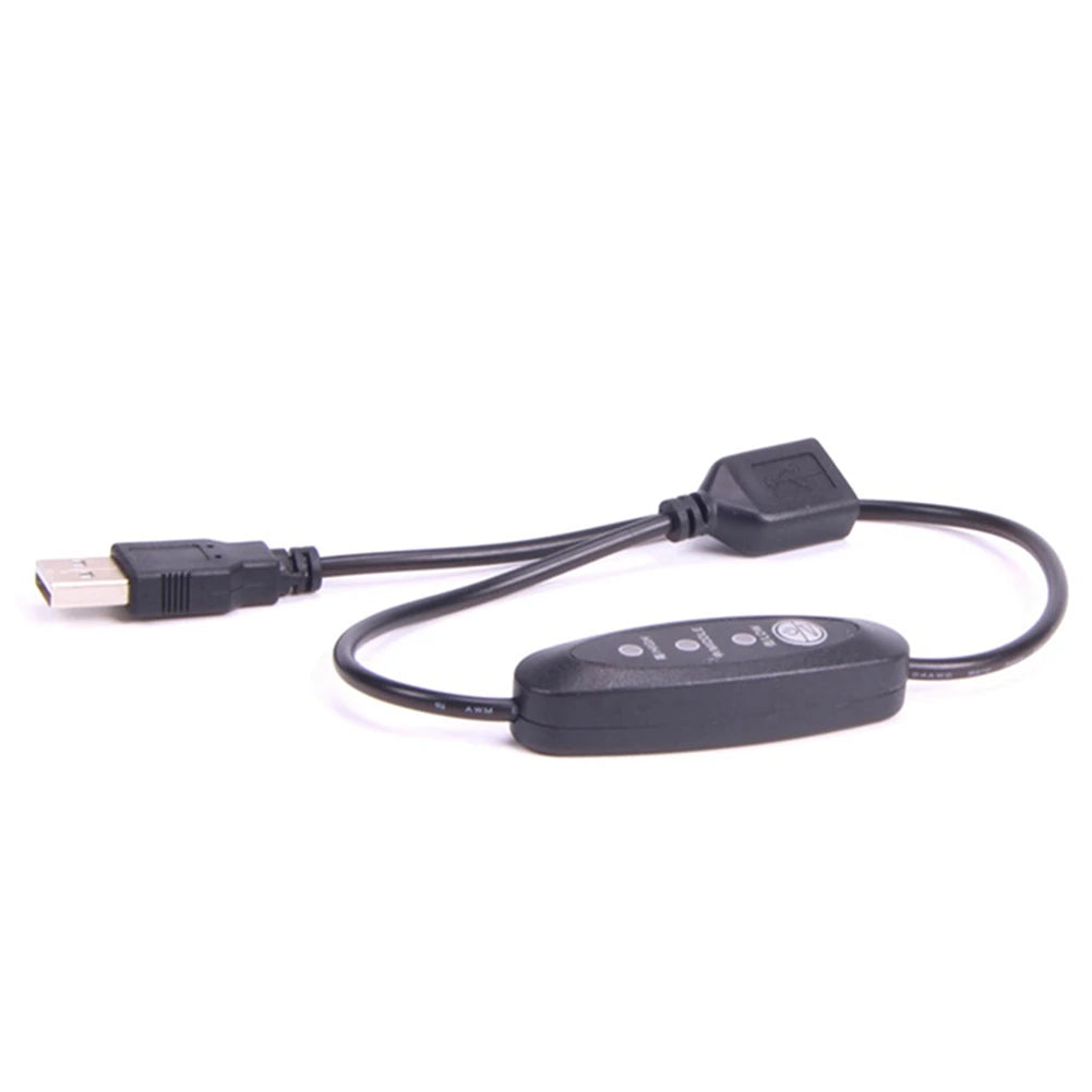 USB 5V-12V Temperature Controller Heater Thermostat 3-Speed Adjustable 24W Peaceful Pleasures Health and Wellness