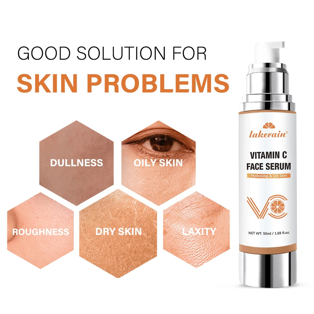 Super Vitamin C Serum for Face Dark Spot Remover for Face Skin Care Hyaluronic Acid Serum Targets Age Spots Hydrates and Wrinkle Peaceful Pleasures Health and Wellness
