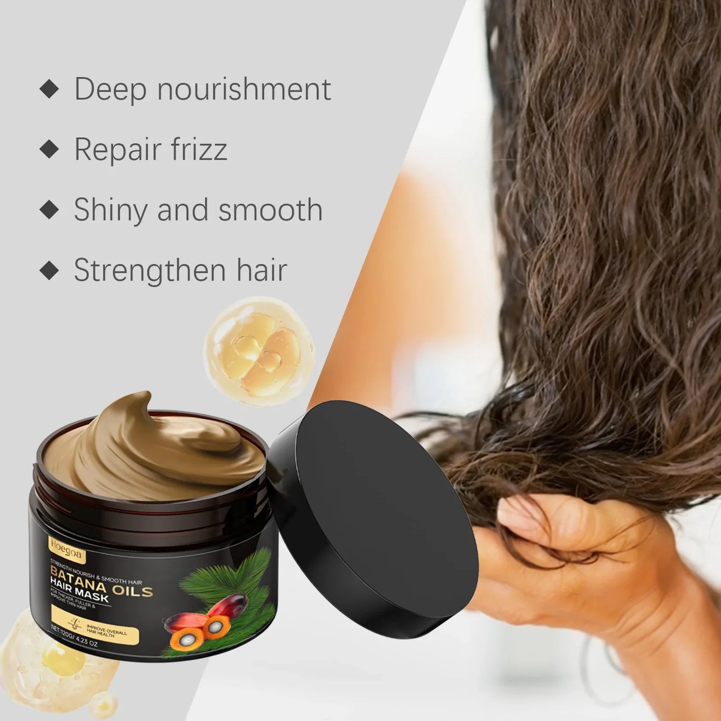 HOEGOA Batana Oil Hair Mask – Growth & Anti-Breakage Treatment