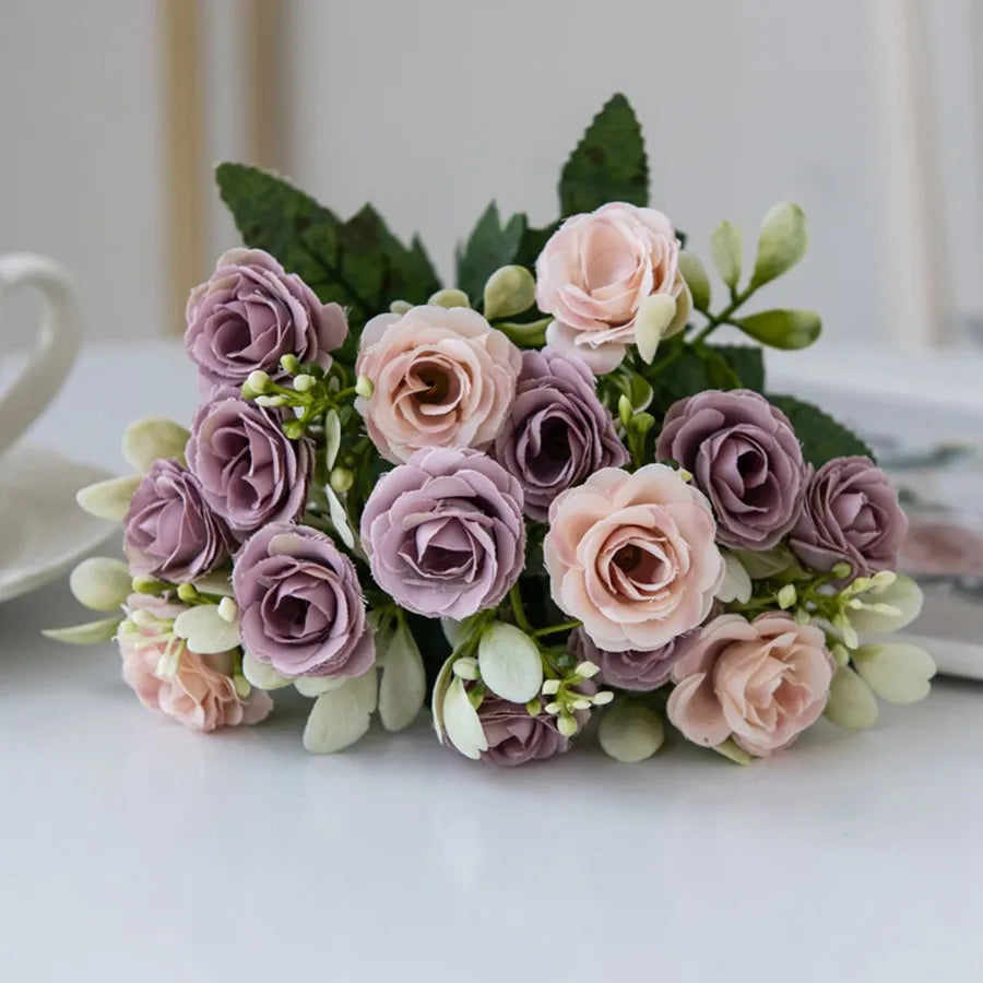 Artificial Silk Rose Bouquet | Wedding, Home & Garden Décor