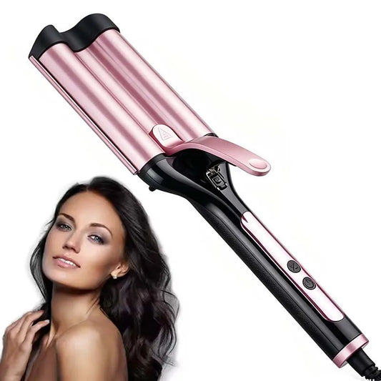 Professional Ceramic PTC LED Electric Deep Waver Curling Irons Best-selling 32mm Egg Roll Hair Curler for Women Peaceful Pleasures Health and Wellness