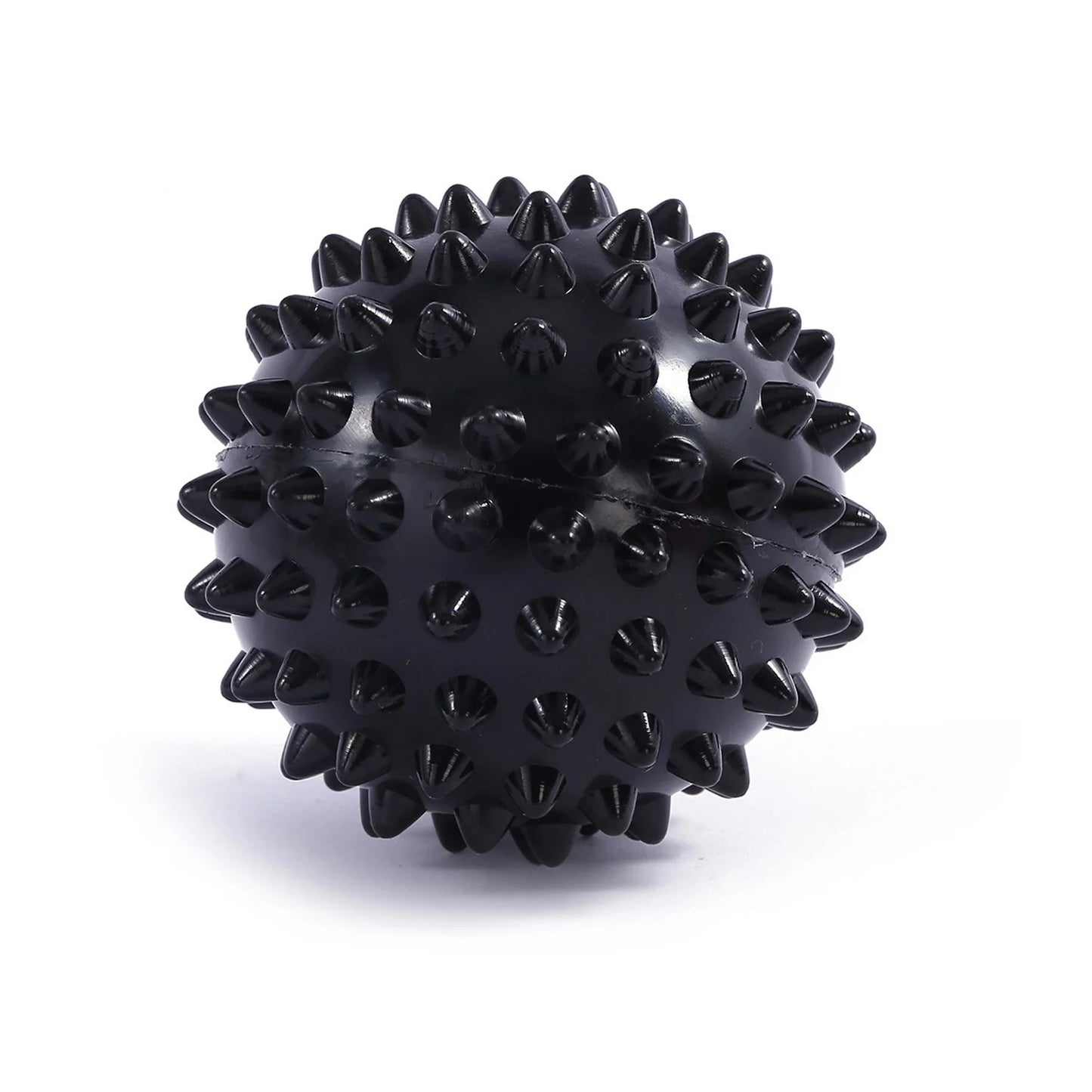 Hedgehog Massage Ball Yoga Fascia Ball Sports Fitness Muscle Relaxation Massage Stick Shoulder Neck Leg Sole Meridian Ball Peaceful Pleasures Health and Wellness Black