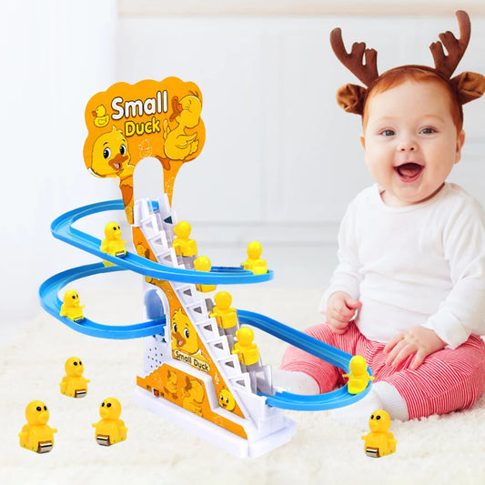 3-Pack Animal Roller Coaster Stair Climbing Toy for Kids 3+ Kids Stair Climbing Toy Peaceful Pleasures Health and Wellness