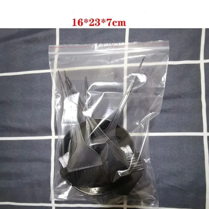 5/22Pcs Set Home Salon Hair Dyeing Brush Hair Dyeing Cream Bowl Coloring Brush Comb Earcap Clips Dyeing Cape Kits Hair Tint Tool Peaceful Pleasures Health and Wellness