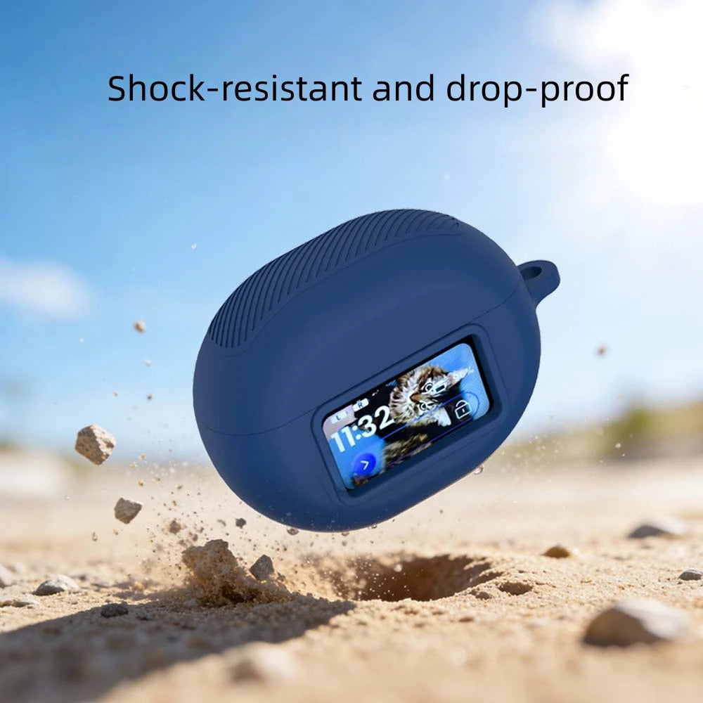 High Quality Soft And Durable Silicone For TOZO NC20 Pro/NC20 Headphone Protective Case Shockproof And Dustproof Case Peaceful Pleasures Health and Wellness