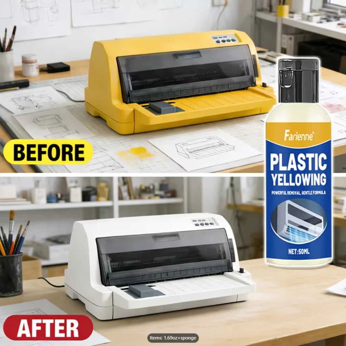 Car & AC Plastic Restorer – Eliminate Oxidation & Restore Shine