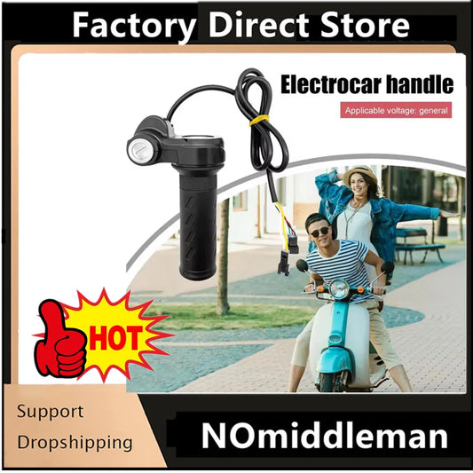 Full Twist Throttle Grip for Ridstar Q20 H20 H26Pro E-Bike E-Bike Throttle Grip Peaceful Pleasures Health and Wellness