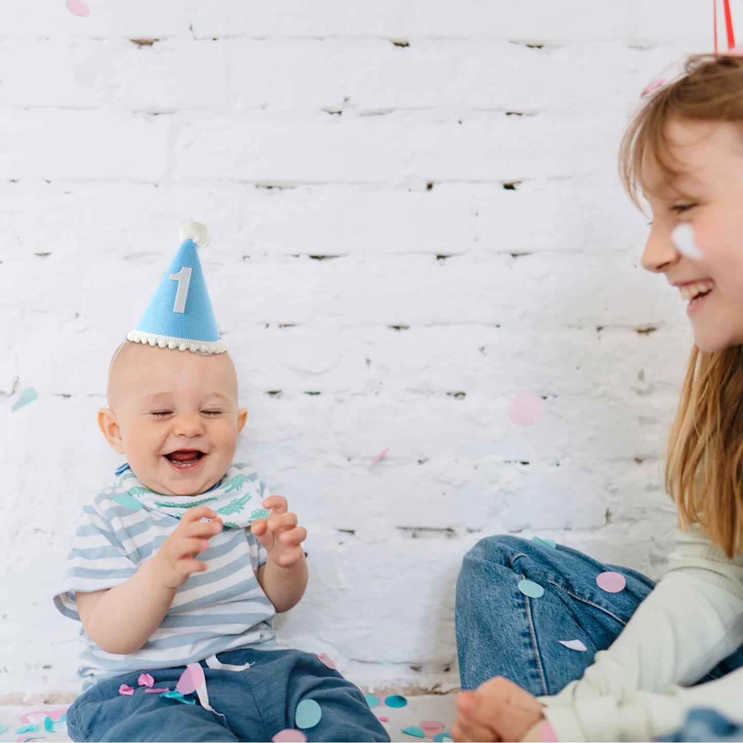 Birthday Hat Headbands First Birthday Hat 1-Year-Old Headband Birthday Party Hat Celebration Cap Festival Party Decor Photo Prop Peaceful Pleasures Health and Wellness