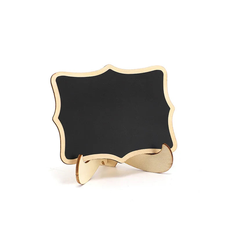 1pcs Mini Wooden Blackboard Universal Message Board Chalkboard Portable Wedding Party Decor Decorative Parts Home Decor Peaceful Pleasures Health and Wellness type2