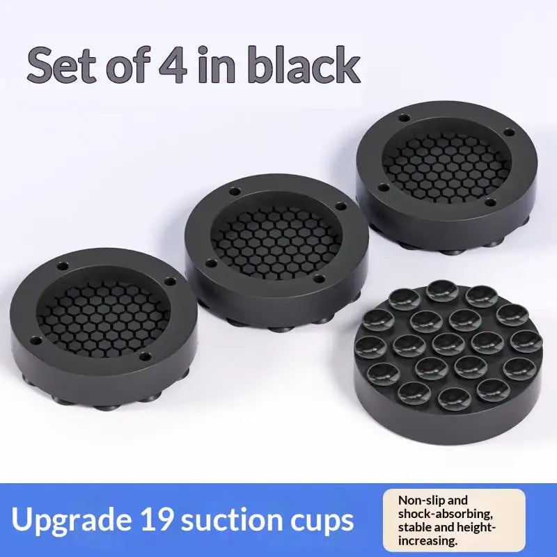 Anti-Vibration Silicone Foot Pads for Washer & Refrigerator Appliance Foot Pads Peaceful Pleasures Health and Wellness A3