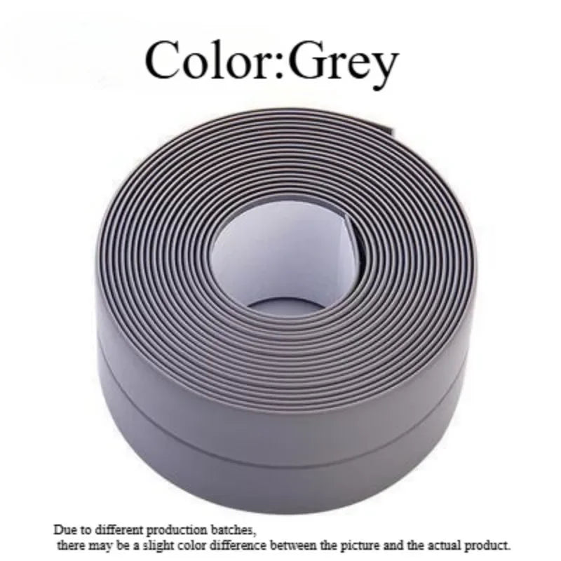 Waterproof PVC Self-Adhesive Sealing Tape – Bath, Sink & Kitchen