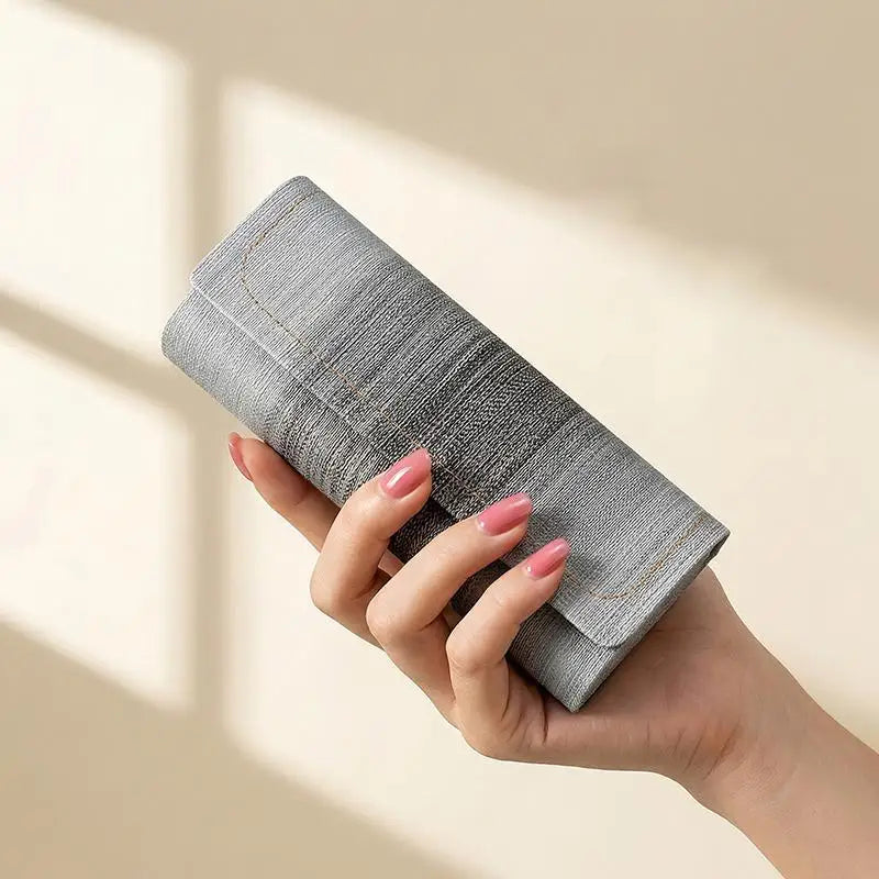 Hard-Shell PU Leather Glasses Case | Portable Eyewear Box