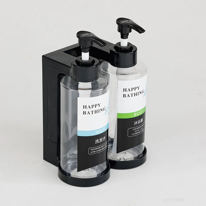 Wall Mounted Soap Dispenser Set – Shampoo, Gel & Hand Soap