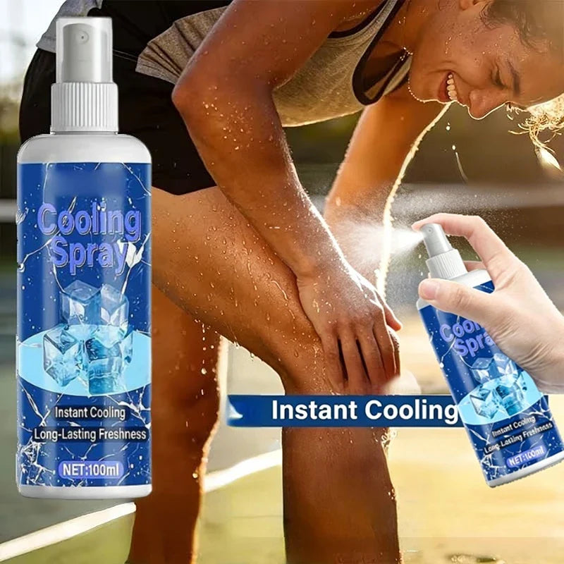 100ml Summer Cooling Body Mist Spray – Portable Ice Feeling