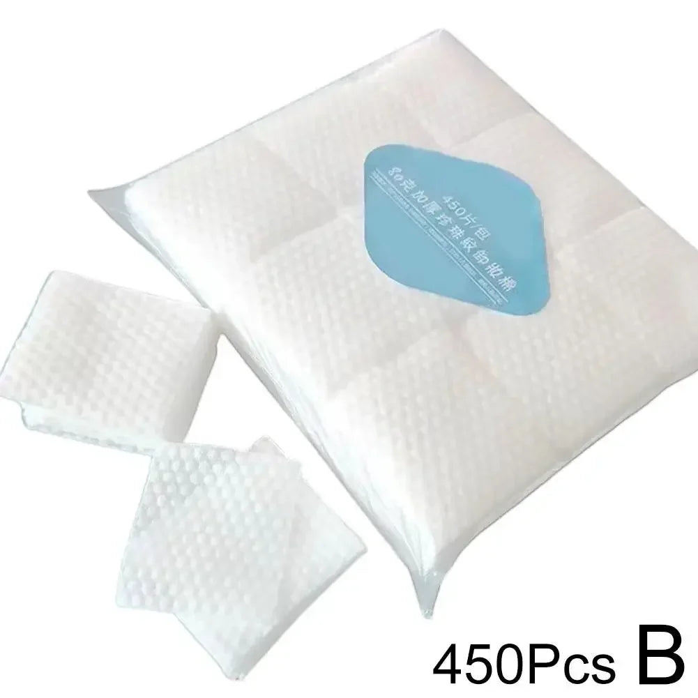 500/600pc Pearl Cotton Pads – Thick Makeup Remover Pads