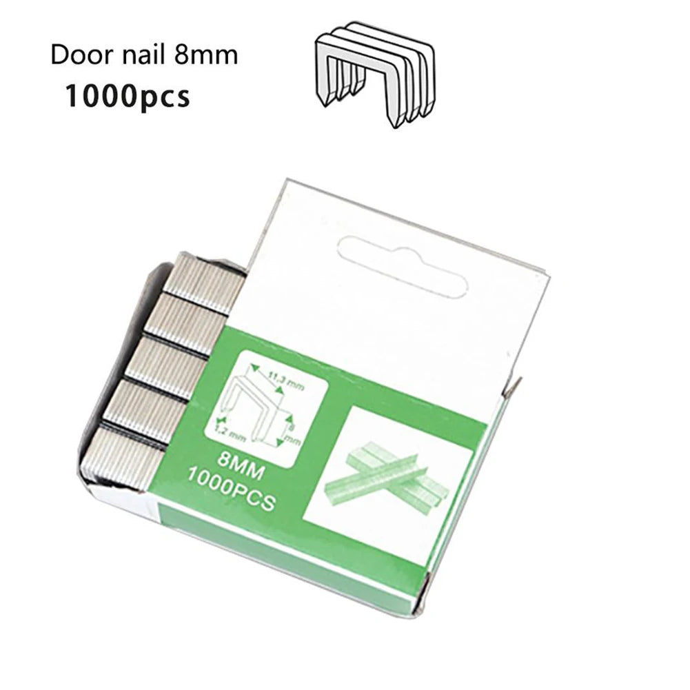 U Door T Shaped Nail Gun Staple Tool Wood Stainless Steel Metal