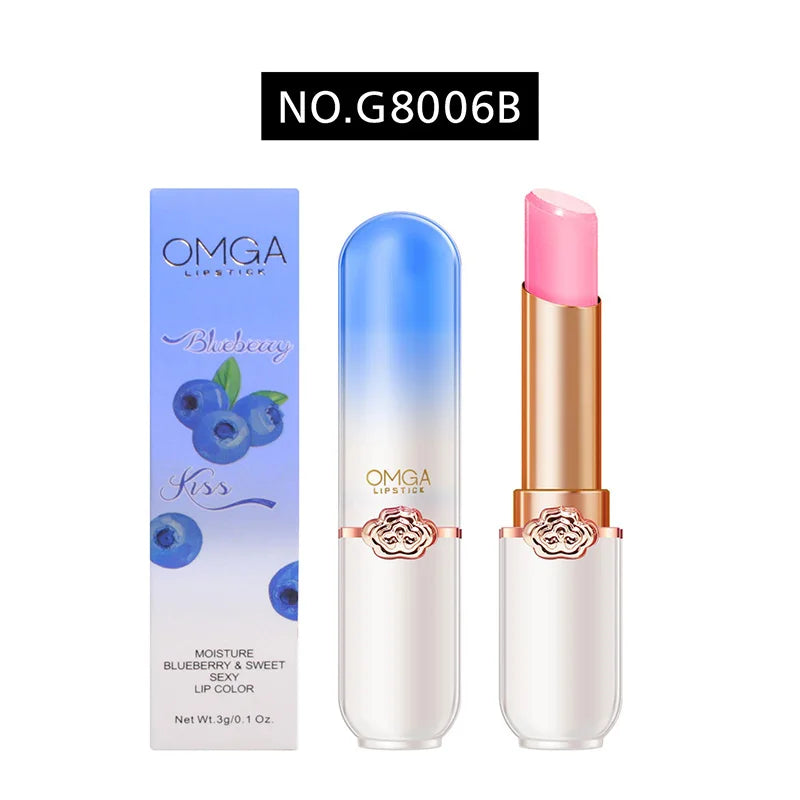 GECOMO Color-Changing Lip Balm | Peach Moisturizing Jelly Lipstick