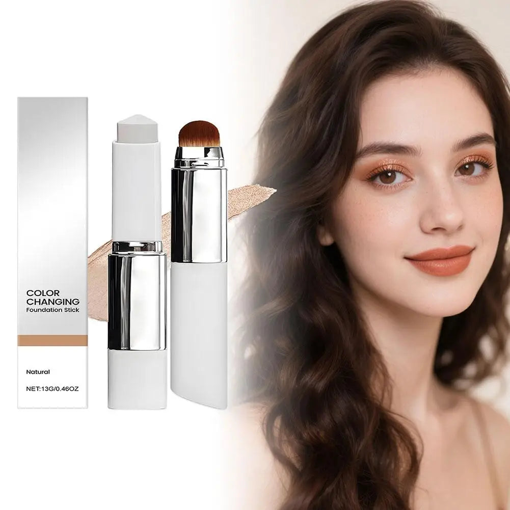 2-in-1 Color-Changing Foundation & Concealer Stick | All Skin