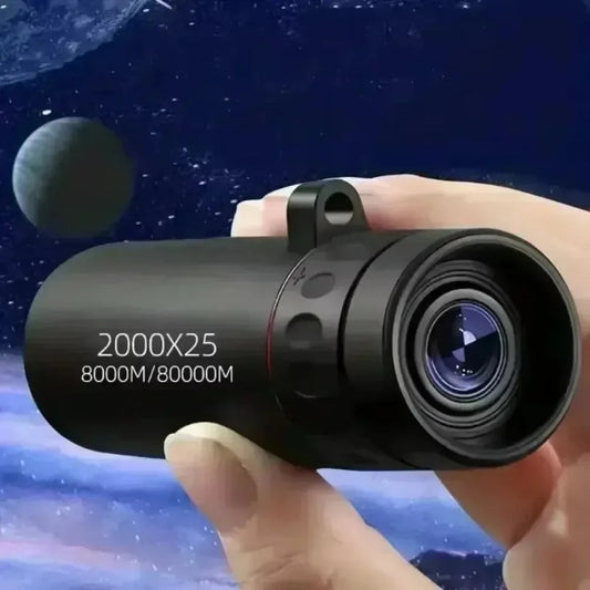 HD Monocular Telescope 8X – Birdwatching, Camping & Hunting Monocular Telescope Oasis Select 2000x25 Telescope