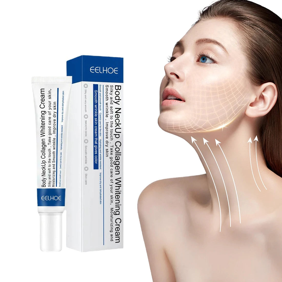 Collagen Neck Firming Cream 20g – Anti-Wrinkle Lifting, Tightening & Moisturizing Neck Rejuvenation Treatment Peaceful Pleasures Health and Wellness