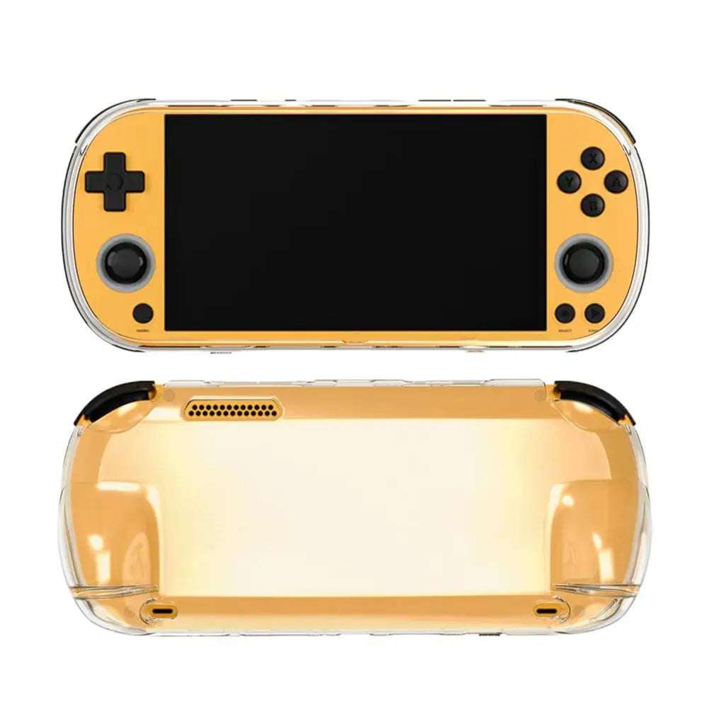 For TRIMUI Smart Pro S Handheld Protective Shell TPU Transparent Soft Rubber Shell Shockproof Cover Game Accessories Peaceful Pleasures Health and Wellness