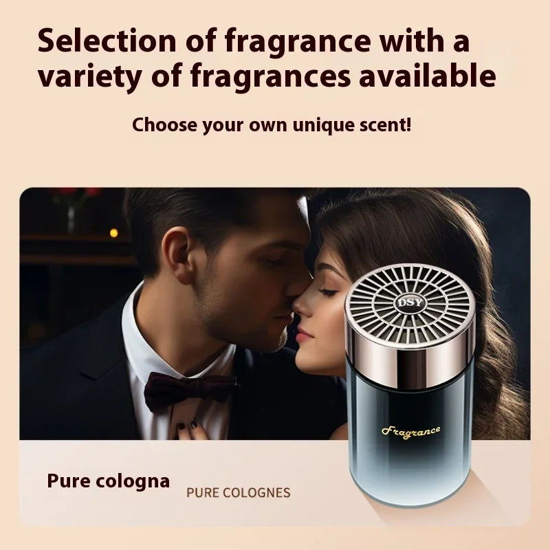 New Adjustable Car Air Freshener Home Fragrance Solid Fragrance Diffuser Long Lasting Light Scent Smart Car Interior Gifts Peaceful Pleasures Health and Wellness