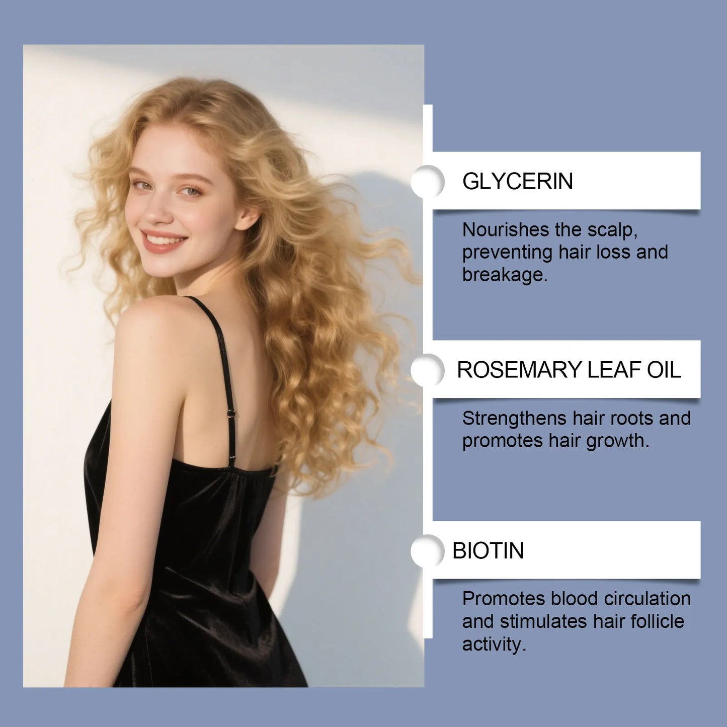 Hair Nourishing Spray – Strengthens Follicles & Adds Shine