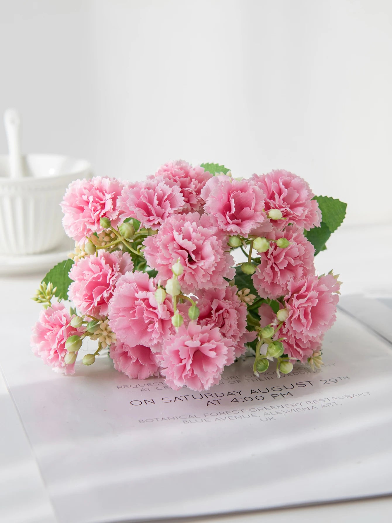Silk Carnation Artificial Flowers | Wedding, Home & Party Décor